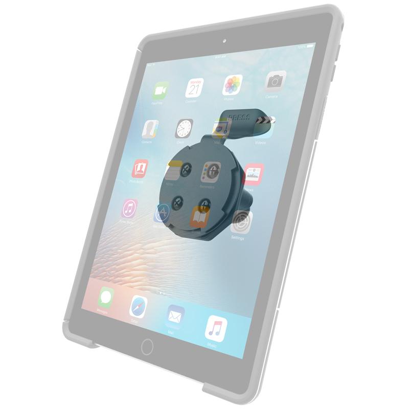 RAM Quick Release Adapter for OtterBox uniVERSE iPad Cases with Ball (RAM-B-238-OT3U) (sku 50998) - BuyBits Ltd UK