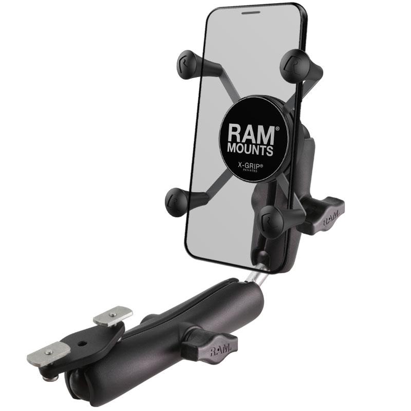 RAM X-Grip Phone Mount for Wheelchair Armrests (RAM-B-238-WCT-2-UN7) (sku 54075) - BuyBits Ltd UK