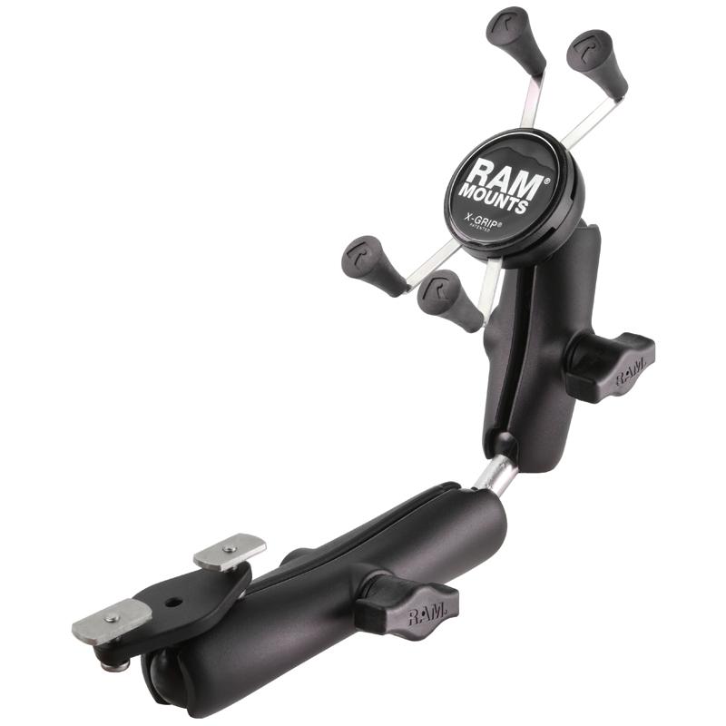 RAM X-Grip Phone Mount for Wheelchair Armrests (RAM-B-238-WCT-2-UN7) (sku 54075) - BuyBits Ltd UK