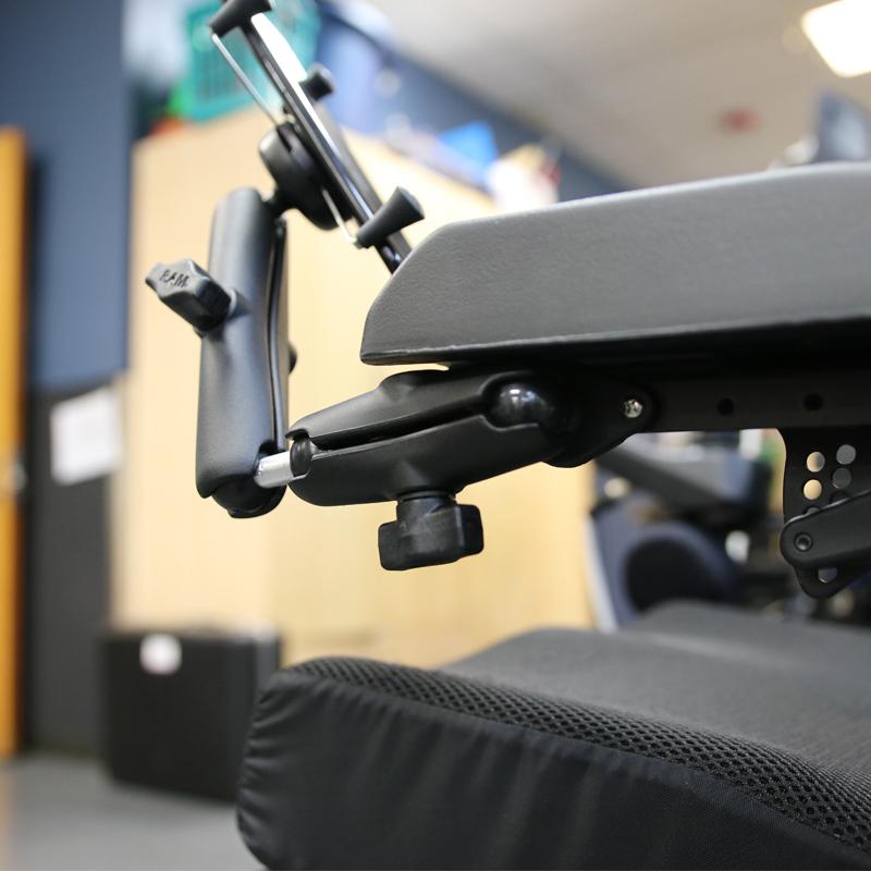 RAM X-Grip Phone Mount for Wheelchair Armrests (RAM-B-238-WCT-2-UN7) (sku 54075) - BuyBits Ltd UK
