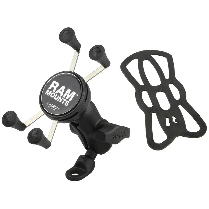 RAM X-Grip Phone Mount with 9mm Angled Bolt Head Adapter (RAM-B-272-A-UN7) (sku 50952) - BuyBits Ltd UK