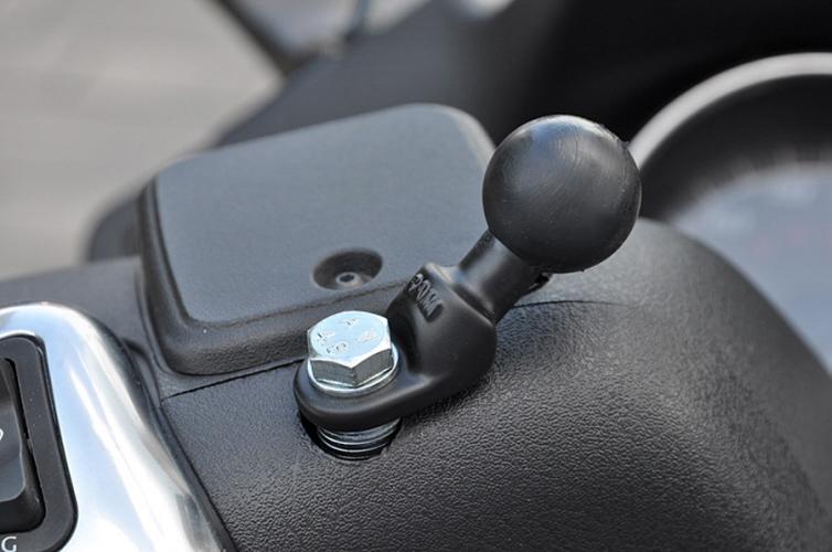 RAM X-Grip Phone Mount with 9mm Angled Bolt Head Adapter (RAM-B-272-A-UN7) (sku 50952) - BuyBits Ltd UK