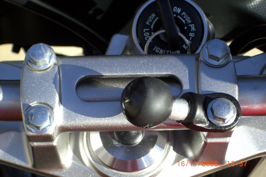 RAM X-Grip Phone Mount with 9mm Angled Bolt Head Adapter (RAM-B-272-A-UN7) (sku 50952) - BuyBits Ltd UK