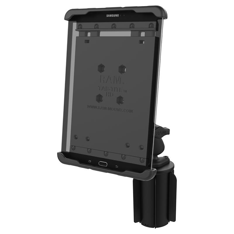 RAM Tab-Tite Cup Holder Mount for Samsung Galaxy Tab S2 8.0 + More (RAM-B-299-3-TAB30U) (sku 51104) - BuyBits Ltd UK