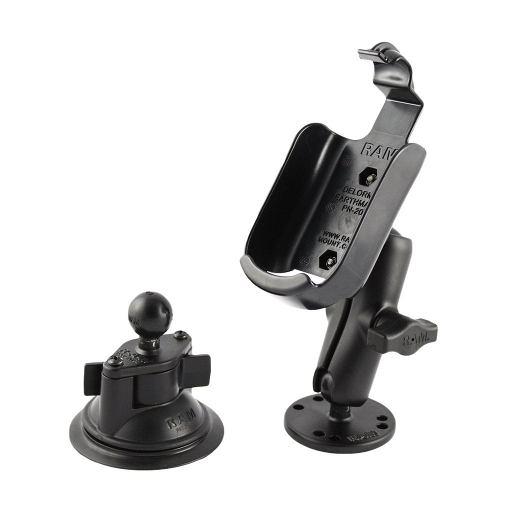 RAM Twist-Lock Suction &amp; Drill-Down Mount for Delorme Earthmate + More (RAM-B-372-DEL1) (sku 54207) - BuyBits Ltd UK