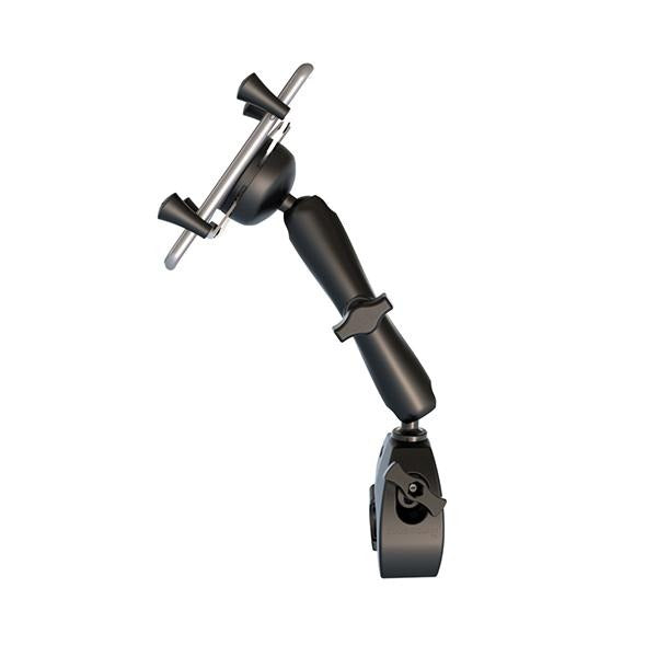 RAM X-Grip Phone Mount with RAM Tough-Claw Small Clamp Base (RAM-B-400-C-UN7U) (sku 50925) - BuyBits Ltd UK