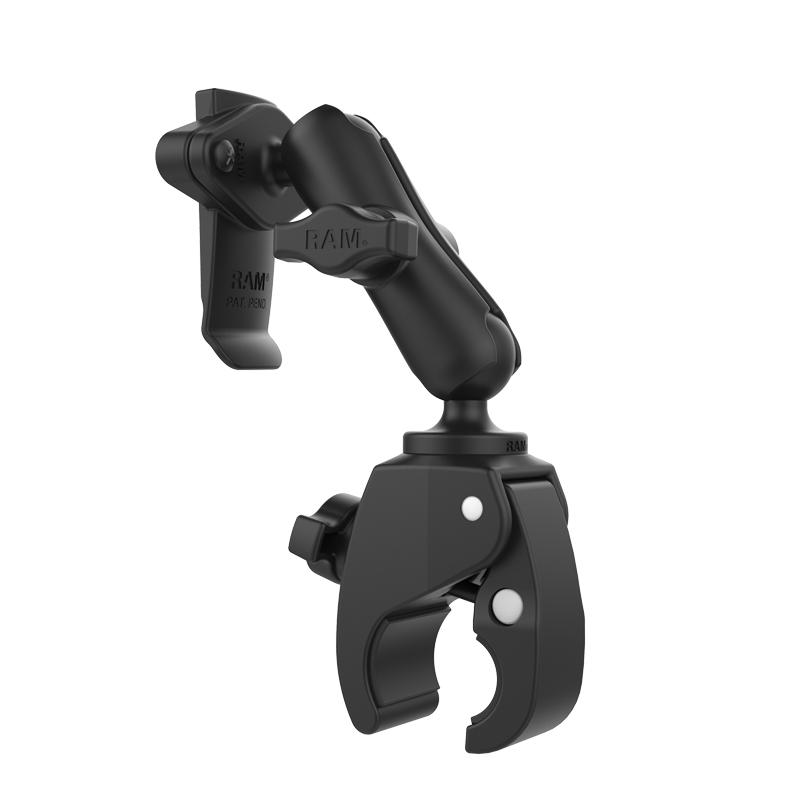 RAM Tough-Claw Small Clamp Mount with Garmin Spine Clip Holder (RAM-B-400-GA76U) (sku 54877) - BuyBits Ltd UK