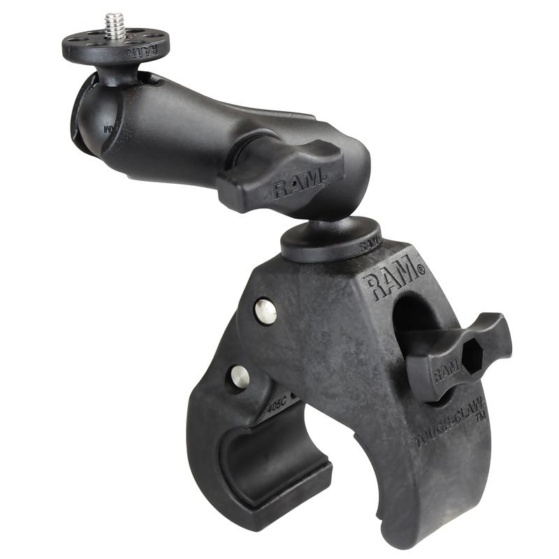 RAM Tough-Claw Medium Clamp Mount with 1-4"-20 Action Camera Adapter (RAM-B-404-366U) (sku 54858) - BuyBits Ltd UK