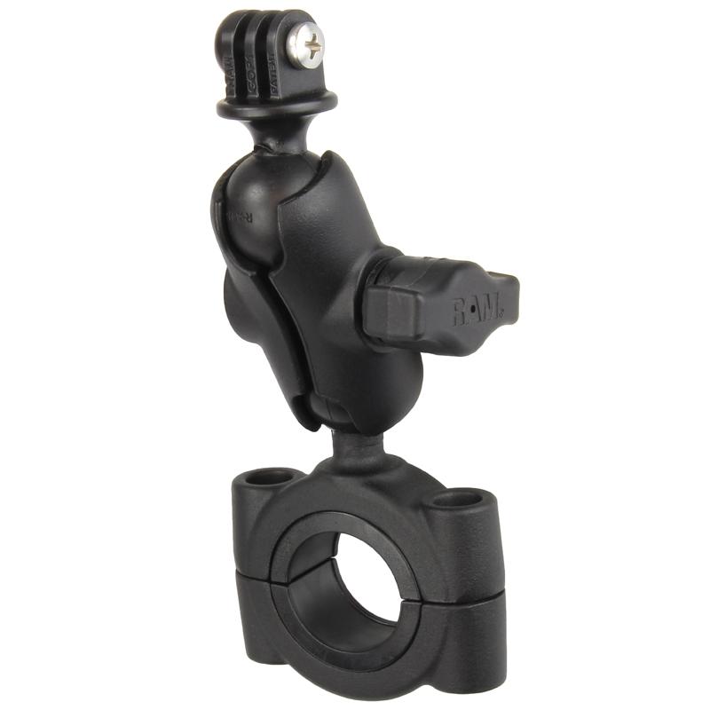 RAM Torque Large Rail Base with Universal Action Camera Adapter (RAM-B-408-112-15-A-GOP1U) (sku 51142) - BuyBits Ltd UK