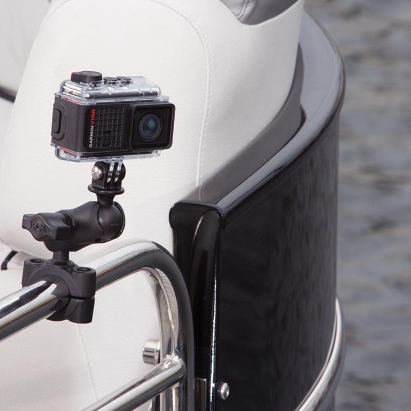 RAM Torque Large Rail Base with Universal Action Camera Adapter (RAM-B-408-112-15-A-GOP1U) (sku 51142) - BuyBits Ltd UK