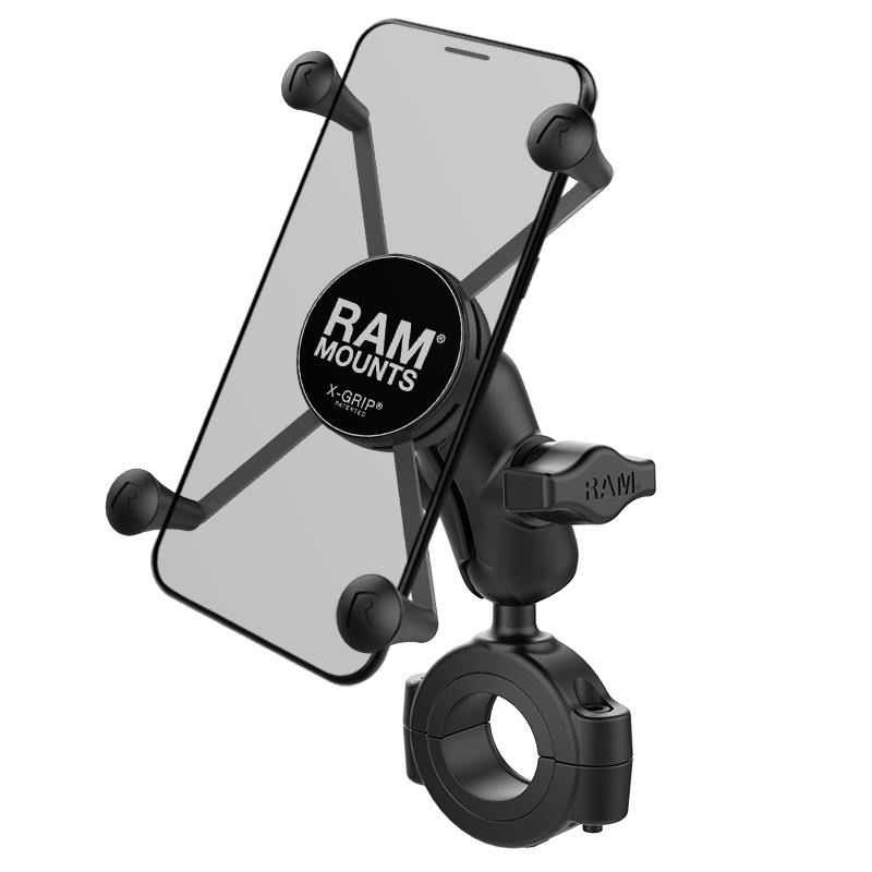 RAM X-Grip Large Phone Mount with RAM Torque Large Rail Base (RAM-B-408-112-15-A-UN10) (sku 50924) - BuyBits Ltd UK