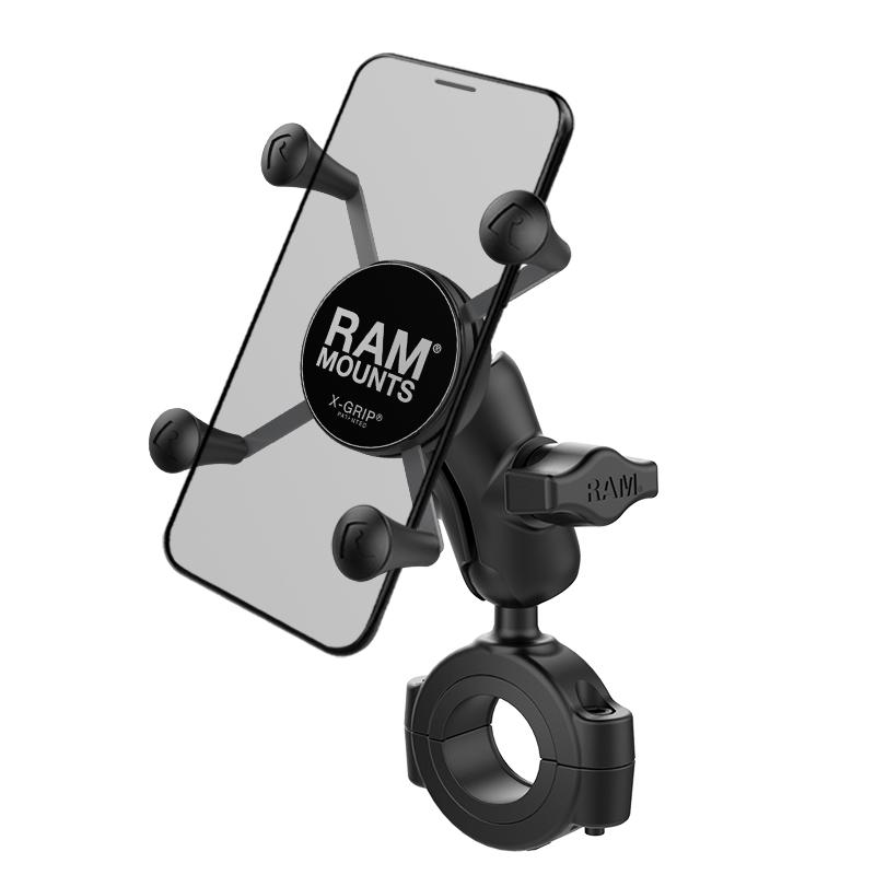 RAM X-Grip Phone Mount with RAM Torque Large Rail Base (RAM-B-408-112-15-A-UN7U) (sku 50957) - BuyBits Ltd UK
