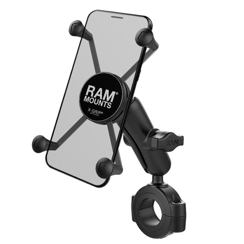 RAM X-Grip Large Phone Mount with RAM Torque Large Rail Base (RAM-B-408-112-15-UN10U) (sku 50932) - BuyBits Ltd UK