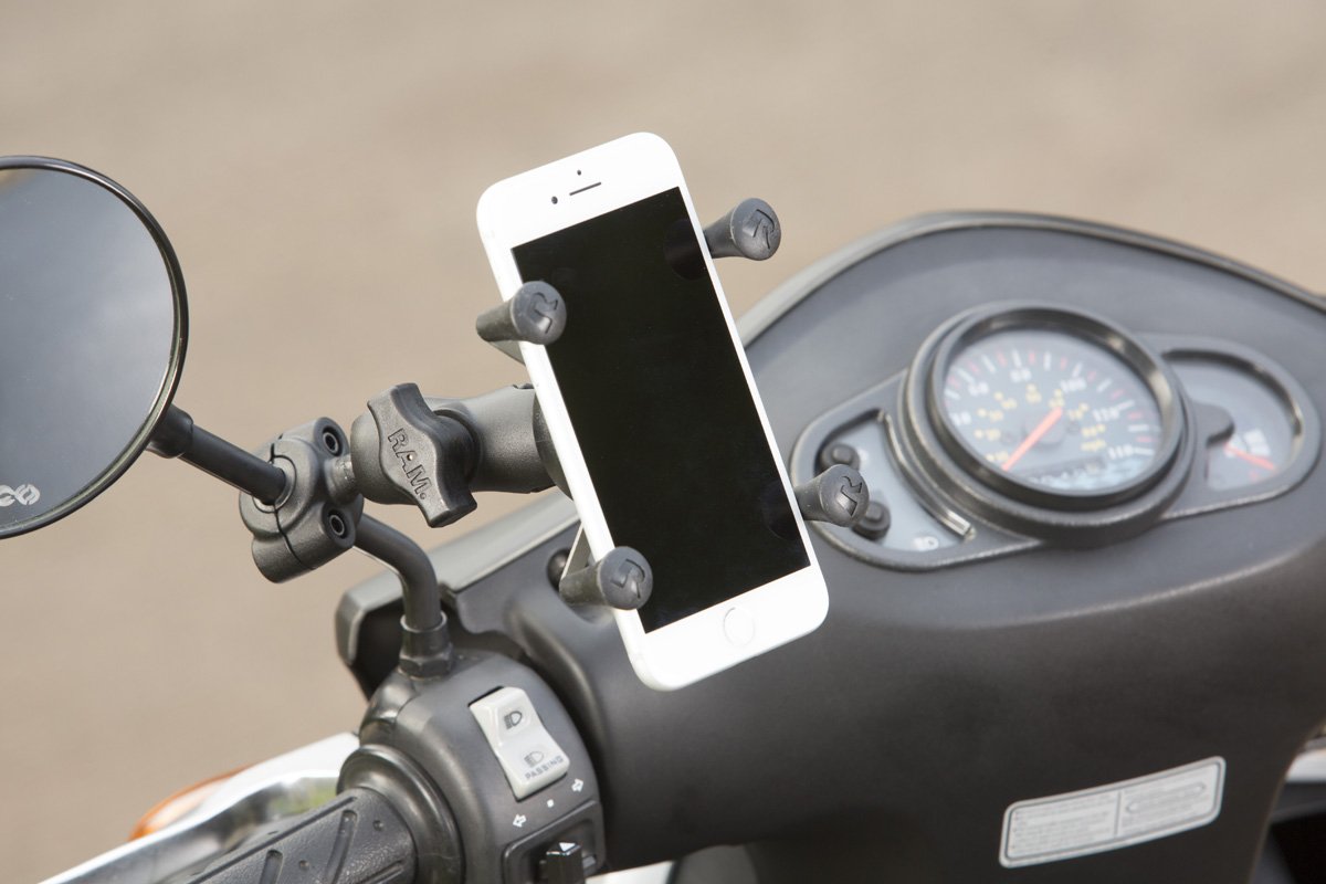 RAM X-Grip Phone Mount with RAM Torque Small Rail Base (RAM-B-408-37-62-A-UN7U) (sku 50931) - BuyBits Ltd UK