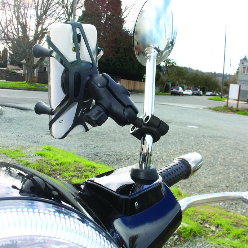 RAM X-Grip Phone Mount with RAM Torque Small Rail Base (RAM-B-408-37-62-A-UN7U) (sku 50931) - BuyBits Ltd UK
