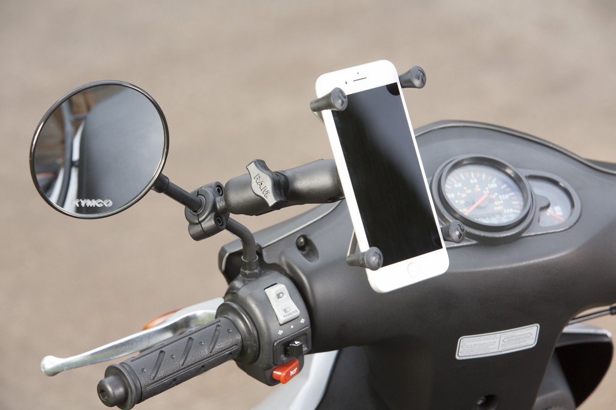 RAM X-Grip Large Phone Mount with RAM Torque Small Rail Base (RAM-B-408-37-62-UN10U) (sku 50923) - BuyBits Ltd UK