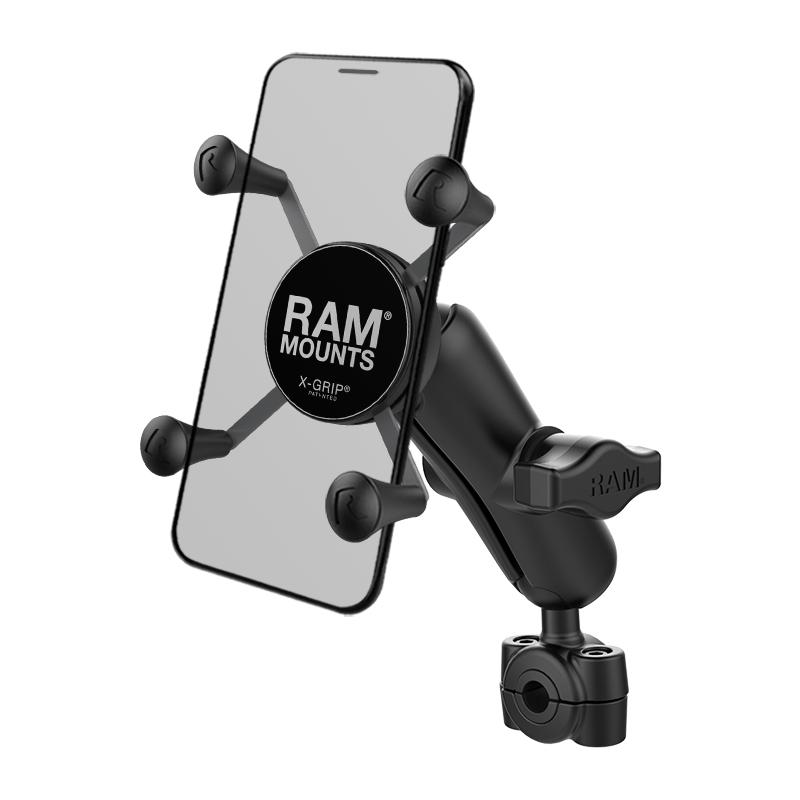 RAM X-Grip Phone Mount with RAM Torque Small Rail Base (RAM-B-408-37-62-UN7U) (sku 50958) - BuyBits Ltd UK