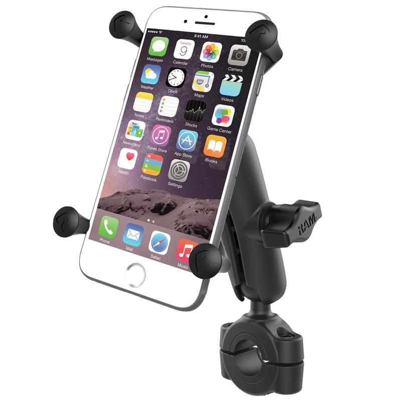 RAM X-Grip Large Phone Mount with RAM Torque Medium Rail Base (RAM-B-408-75-1-UN10U) (sku 50926) - BuyBits Ltd UK