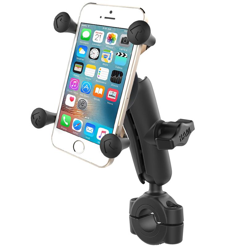 RAM X-Grip Phone Mount with RAM Torque Medium Rail Base (RAM-B-408-75-1-UN7U) (sku 50942) - BuyBits Ltd UK
