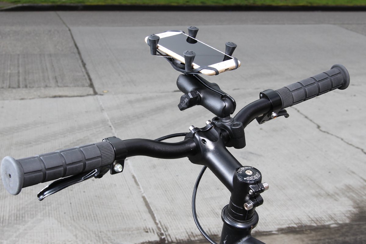 RAM X-Grip Phone Mount with RAM Torque Medium Rail Base (RAM-B-408-75-1-UN7U) (sku 50942) - BuyBits Ltd UK
