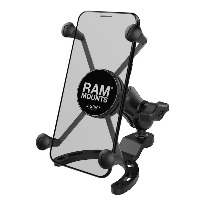 RAM Large Phone Mount with Small Gas Tank Base (RAM-B-410-A-UN10BU) (sku 54184) - BuyBits Ltd UK