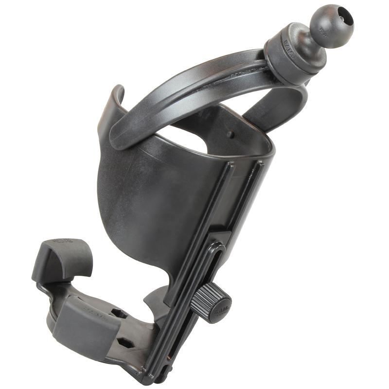 RAM Level Cup XL 32oz Drink Holder with RAM Track Ball Base (RAM-B-417B-C-354-TRA1U) (sku 53770) - BuyBits Ltd UK