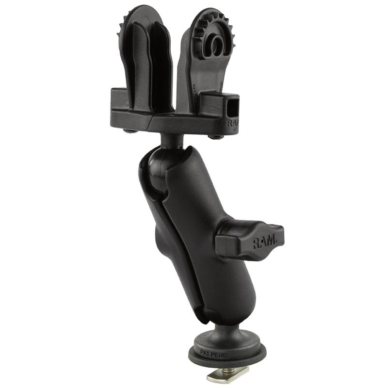 RAM Track Ball Double Ball Mount for Lowrance Hook2 &amp; Reveal Series (RAM-B-LO12-354-TRA1) (sku 53761) - BuyBits Ltd UK