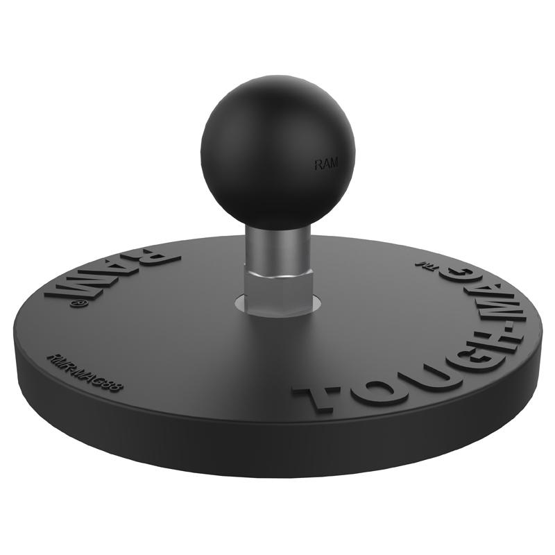 RAM Tough-Mag 88MM Diameter Ball Base (RAM-B-MAG88U) (sku 55038) - BuyBits Ltd UK