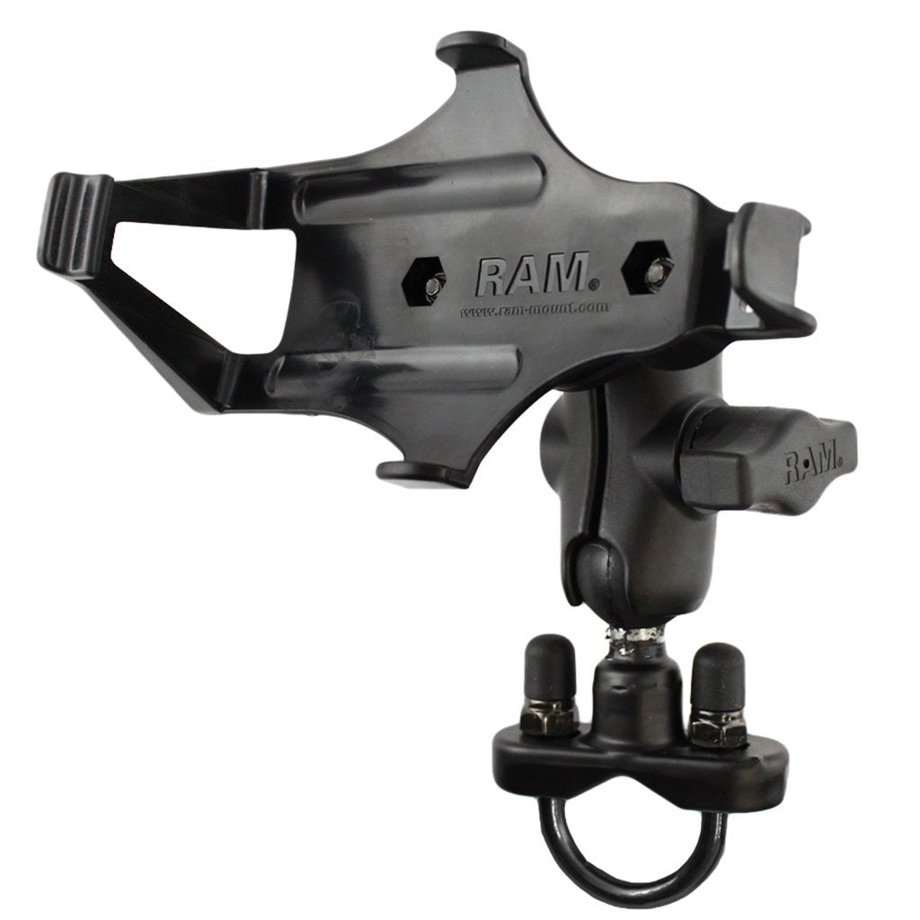 RAM Handlebar U-Bolt Mount for Garmin GPSMAP 196, 296, 396, 496 + More (RAM-B149ZA-GA7U) (sku 54112) - BuyBits Ltd UK