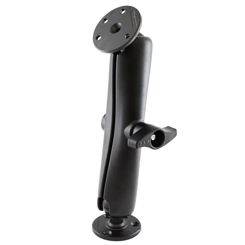 RAM Universal Double Ball Mount with Two Large Round Plates (RAM-D-101U-E) (sku 54138) - BuyBits Ltd UK