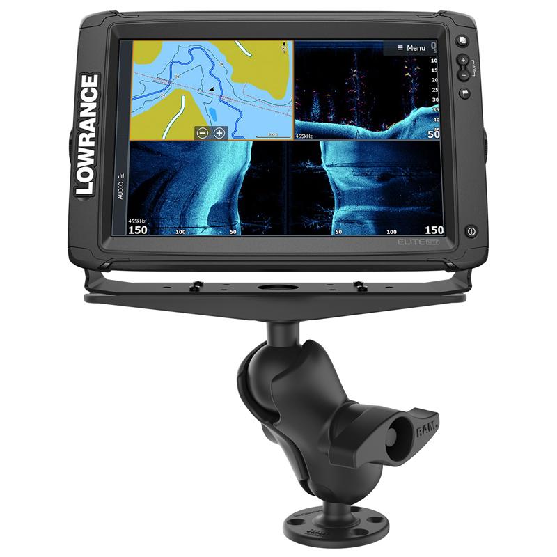 RAM Large Marine Electronics Mount (RAM-D-111U-C) (sku 54808) - BuyBits Ltd UK