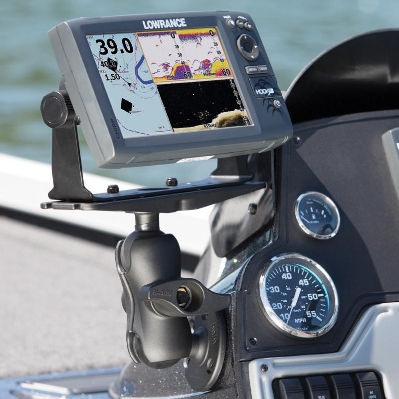 RAM Large Marine Electronics Mount (RAM-D-111U-C) (sku 54808) - BuyBits Ltd UK