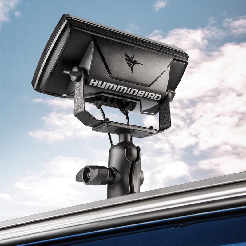 RAM Drill-Down Double Ball Mount for Humminbird Helix 8, 9, 10 &amp; 12 (RAM-D-202-25-C-202) (sku 54801) - BuyBits Ltd UK