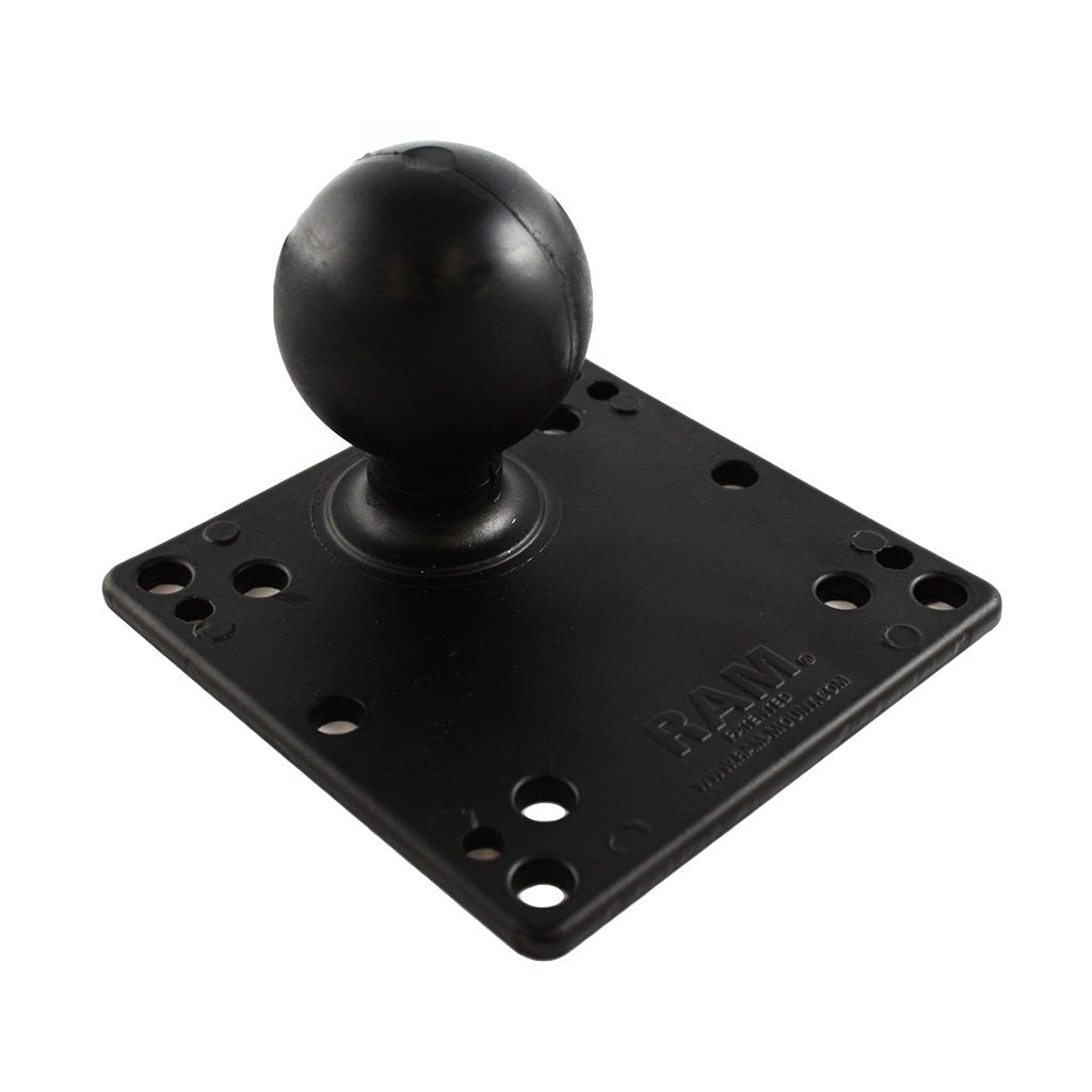 RAM Steel Reinforced 100x100mm VESA Plate with Ball (RAM-D-246U-IN1) (sku 55144) - BuyBits Ltd UK
