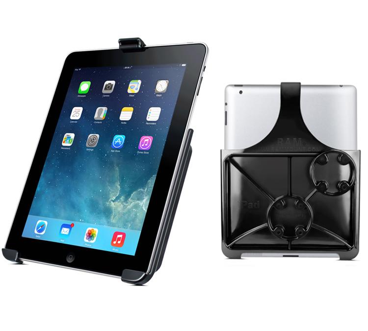 Dedicated Robust Double Windshield Suction Mount for Heavy Machinery fits iPad 4th Gen (sku 50255) - BuyBits Ltd UK