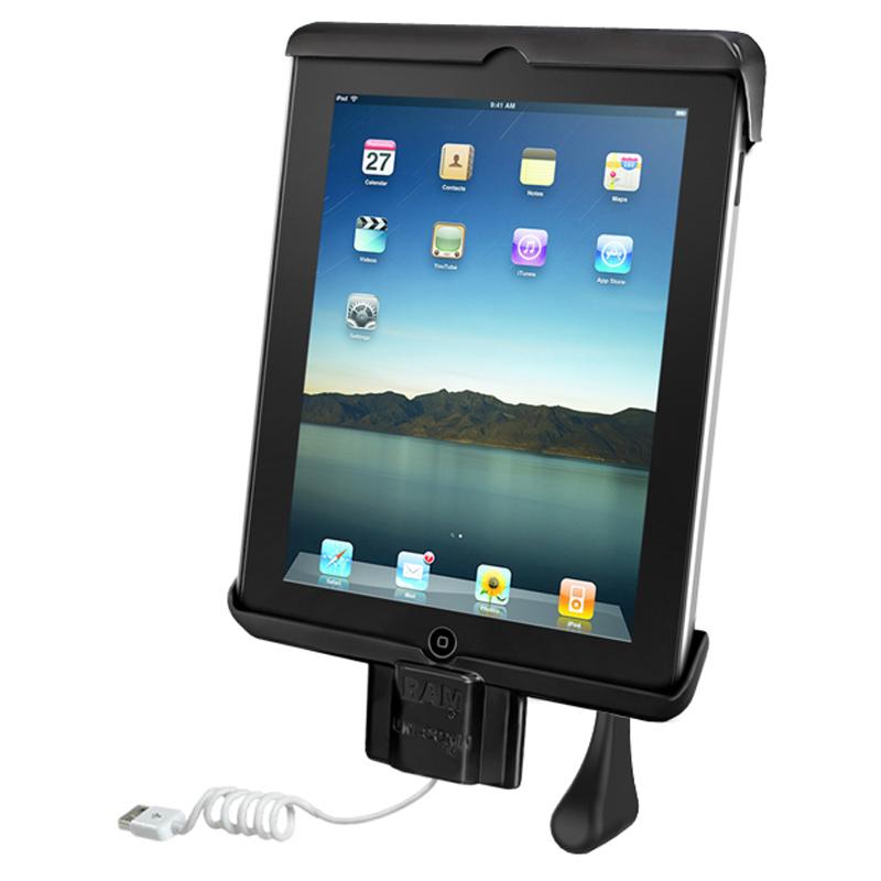 RAM Dock-N-Lock Spring Loaded Holder for the Apple iPad Gen 2 (RAM-HOL-TABD7U) (sku 54787) - BuyBits Ltd UK