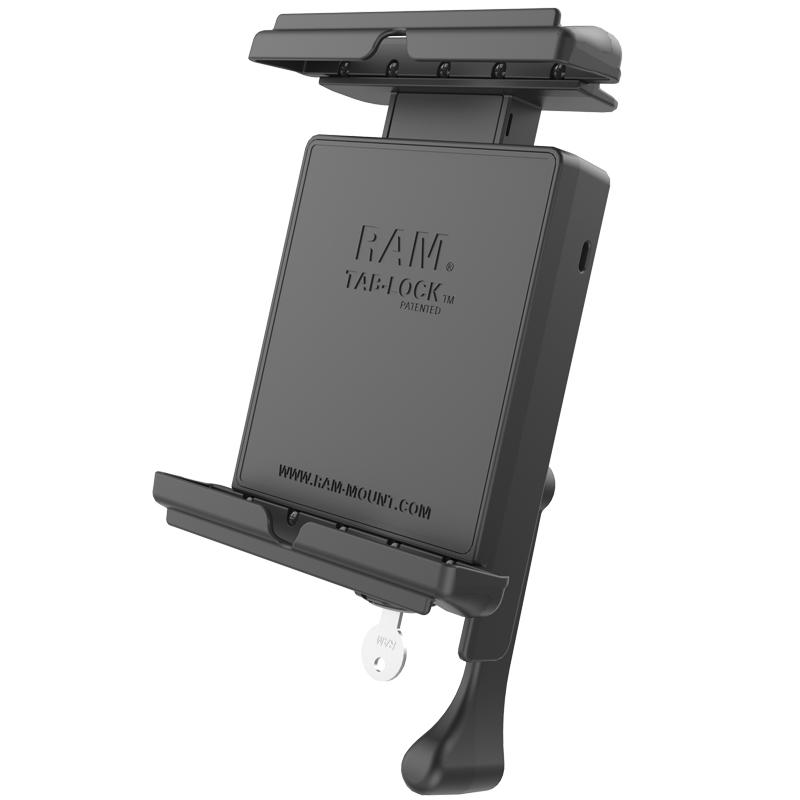 RAM Tab-Lock Universal Spring Loaded Holder for 8" Tablets with Case (RAM-HOL-TABL12U) (sku 51005) - BuyBits Ltd UK