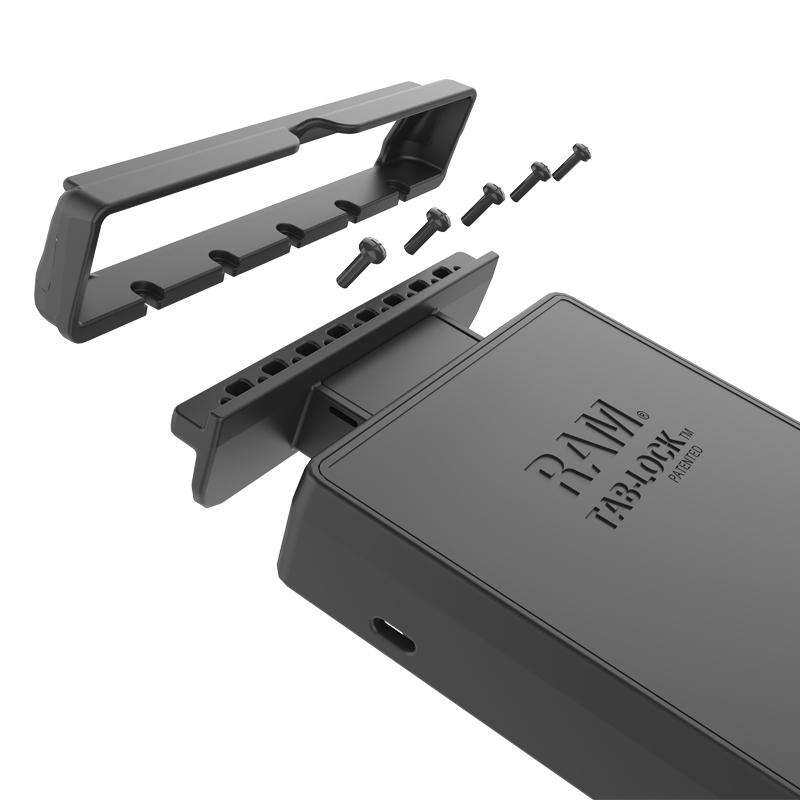 RAM Tab-Lock Universal Spring Loaded Holder for 8" Tablets with Case (RAM-HOL-TABL12U) (sku 51005) - BuyBits Ltd UK