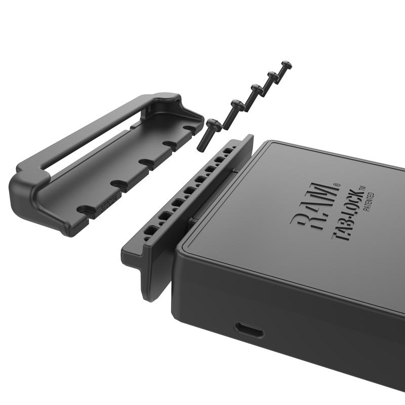 RAM Tab-Lock Spring Loaded Holder for 8" Tablets (RAM-HOL-TABL24U) (sku 50995) - BuyBits Ltd UK