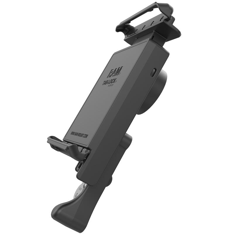 RAM Tab-Lock Spring Loaded Holder for 7" Tablets (RAM-HOL-TABL2U) (sku 51117) - BuyBits Ltd UK