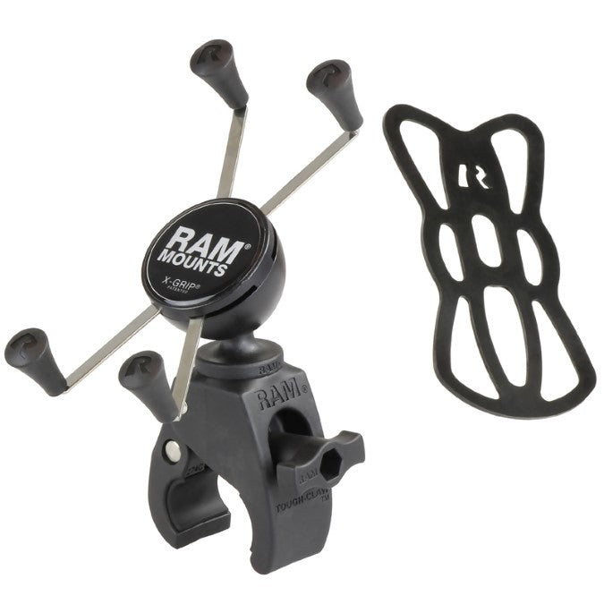 RAM-HOL-UN10-400 Tough-Claw™ Mount with Universal X-Grip® Large Phone &amp; Phablet Holder (sku 36483)