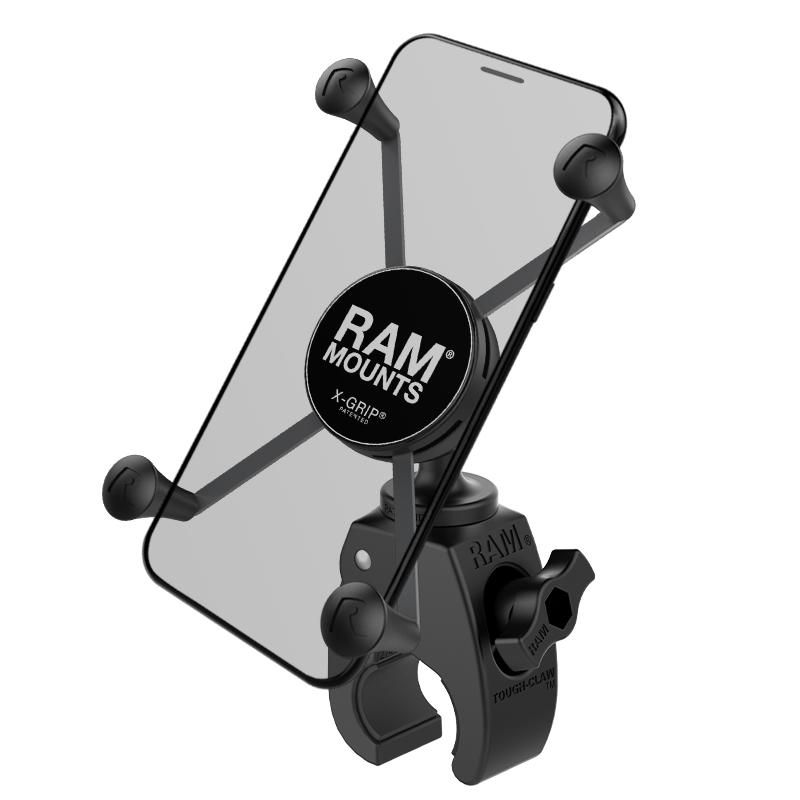 RAM X-Grip Large Phone Mount with RAM Snap-Link Tough-Claw (RAM-HOL-UN10-400U) (sku 53808) - BuyBits Ltd UK