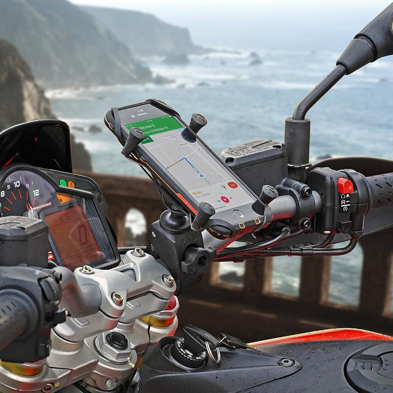 RAM X-Grip Large Phone Mount with RAM Snap-Link Tough-Claw (RAM-HOL-UN10-400U) (sku 53808) - BuyBits Ltd UK