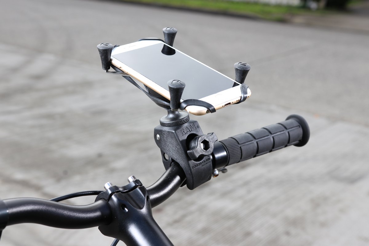 RAM X-Grip Large Phone Mount with RAM Snap-Link Tough-Claw (RAM-HOL-UN10-400U) (sku 53808) - BuyBits Ltd UK