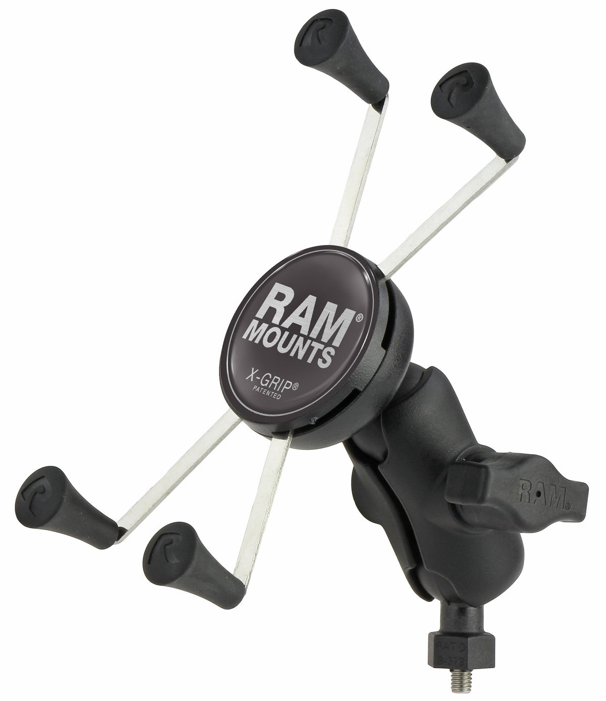 RAM X-Grip Large Phone Mount with RAM Tough-Ball M6-1 x 6mm Base (RAM-HOL-UN10B-A-379-M616U) (sku 50943) - BuyBits Ltd UK