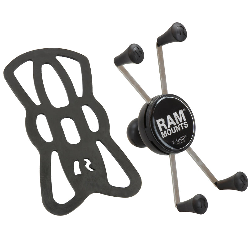 X-Grip IV Universal Large Phone-Tablet &amp; Sat Nav Holder with 1" Ball RAM-HOL-UN10B (sku 34329)