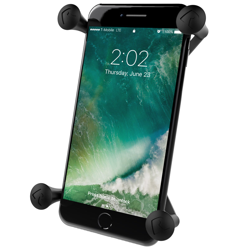 X-Grip IV Universal Large Phone-Tablet &amp; Sat Nav Holder with 1" Ball RAM-HOL-UN10B (sku 34329)
