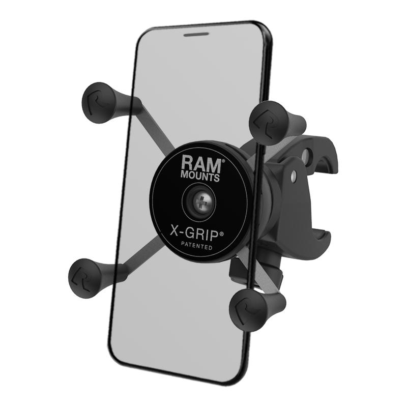 RAM X-Grip Mount for iPhone SE 2 (2020) with Low-Profile RAM Tough-Claw (RAM-HOL-UN7-400-1U) (sku 54615) - BuyBits Ltd UK