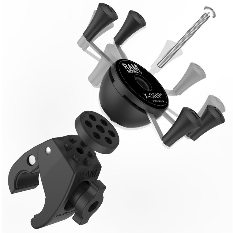 RAM X-Grip Mount for Samsung Galaxy S20 with Low-Profile RAM Tough-Claw (RAM-HOL-UN7-400-1U) (sku 54627) - BuyBits Ltd UK