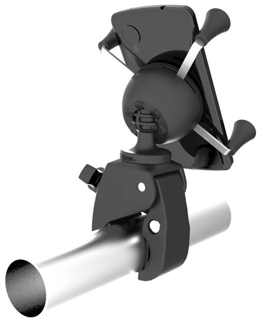 RAM X-Grip Phone Mount with Snap-Link Tough-Claw (RAM-HOL-UN7-400U) (sku 50910) - BuyBits Ltd UK